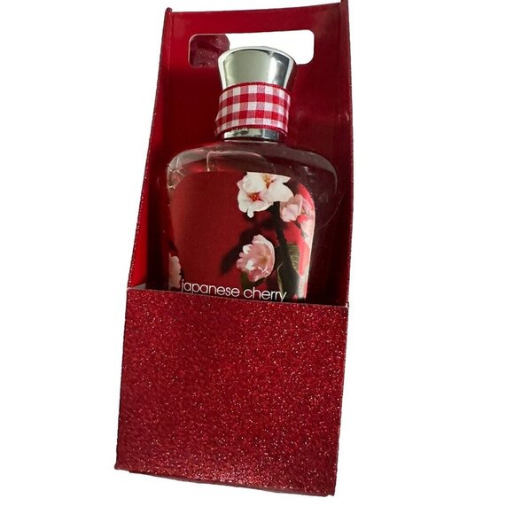 BATH & BODY WORKS JAPANESE CHERRY BLOSSOM 2 PC Gift Set Lotion & SHOWER GEL NEW - Picture 4 of 7